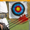 Well Sale Outdoor Polyester 3 Tubes Hunting Arrow Bag Archery Pack With Release Pockets And Belt