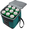 2022 Hot Selling Leakproof Green Insulated Can Cooler Bag Keeps 18 Cans Cold for Up to 24 Hours