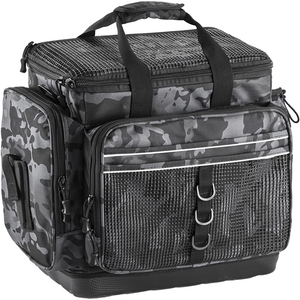 Multi-Function Big Durable Outdoor Large Capacity Fishing Gear Bag with Rod Holder
