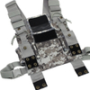 Chest Harness Chest Front Pack Pouch Holster Vest Rig for Two Way Radio Walkie Talkie