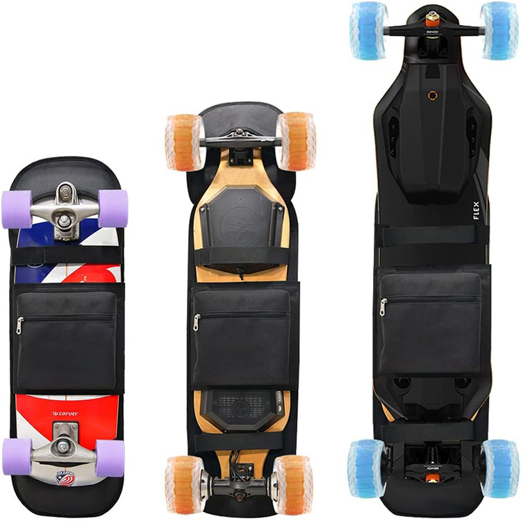 Foldable Convenient Storage Skateboard Bag with Adjustable Shoulder Straps