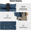 New Designed Waterproof Roll top Laptop Backpack with Molle System for Travel