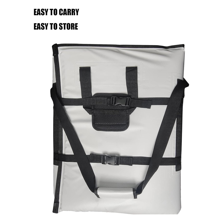 Waterproof and Portable Large Fish Kill Bag with Grain Hole and 3 handles