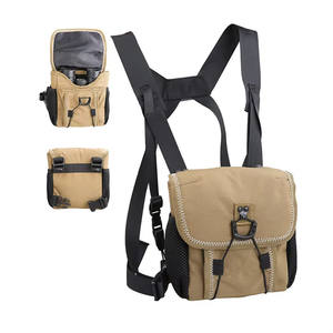 Outdoor Durable Portable Binocular Harness Hunting Hunt Chest Pack with Adjustable Strap