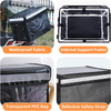 Commercial Waterproof Insulated food delivery bag for Bike Motorcycle Bicycle with Adjustable Divider & PVC Bag