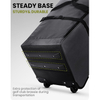 900D Heavy Duty Oxford Wear-Resistant and Waterproof Golf Travel Bag with Reinforced Wheels