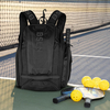 Stylish Unisex Design Large Pickleball Paddle Backpack with Padded Paddle Pockets and Large Bottom Sack for Shoes