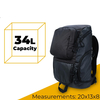 New Designed 43L Heavy Duty Multi-Compartment BJJ Jiu Jitsu Backpack with Waterproof Gi Pocket