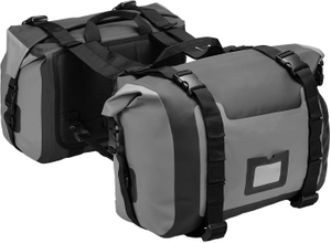 PVC Waterproof Motorcycle Saddlebag Adventure Side Bag for Off-Road Motorcycle Travel Motorcycle Luggage Bag