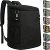Insulated Backpack Large Capacity Leakproof Cooler Bag with Multiple Pockets for Camping Hiking Beach Picnic Travel