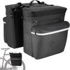 Waterproof Upgraded Large Capacity cycle Pannier Bag with Rain Cover for Touring Traveling Commuting Outdoor Adventure