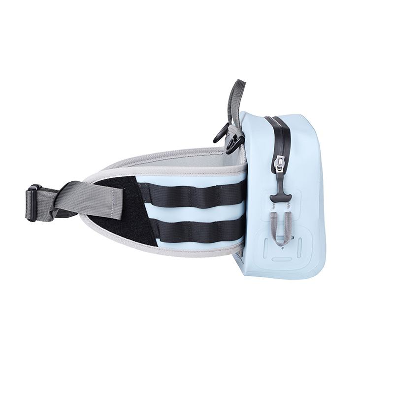 TPU Waterproof Waist Bag 6L Airtight Zipper Outdoor Waterproof Road Bag Fishing Upstream Drifting Waist Bag