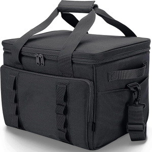 Collapsible Waterproof Leakproof Large Insulated Cooler Bag with Shoulder Strap for Shopping Camping Beach Picnic Travel Outdoor
