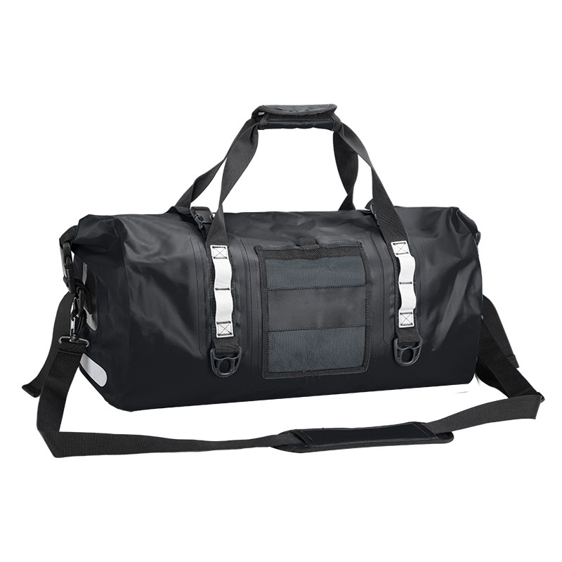 Large Capacity 60L PVC Waterproof Travel Duffel Bag Multi-functional Hiking Camping Cycling Outdoor Adventures