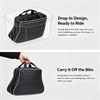 Waterproof Large Capacity Motorcycle Saddlebag with Rain Cover for Motorbike Touring Travel Outdoor Adventure Riding Storage