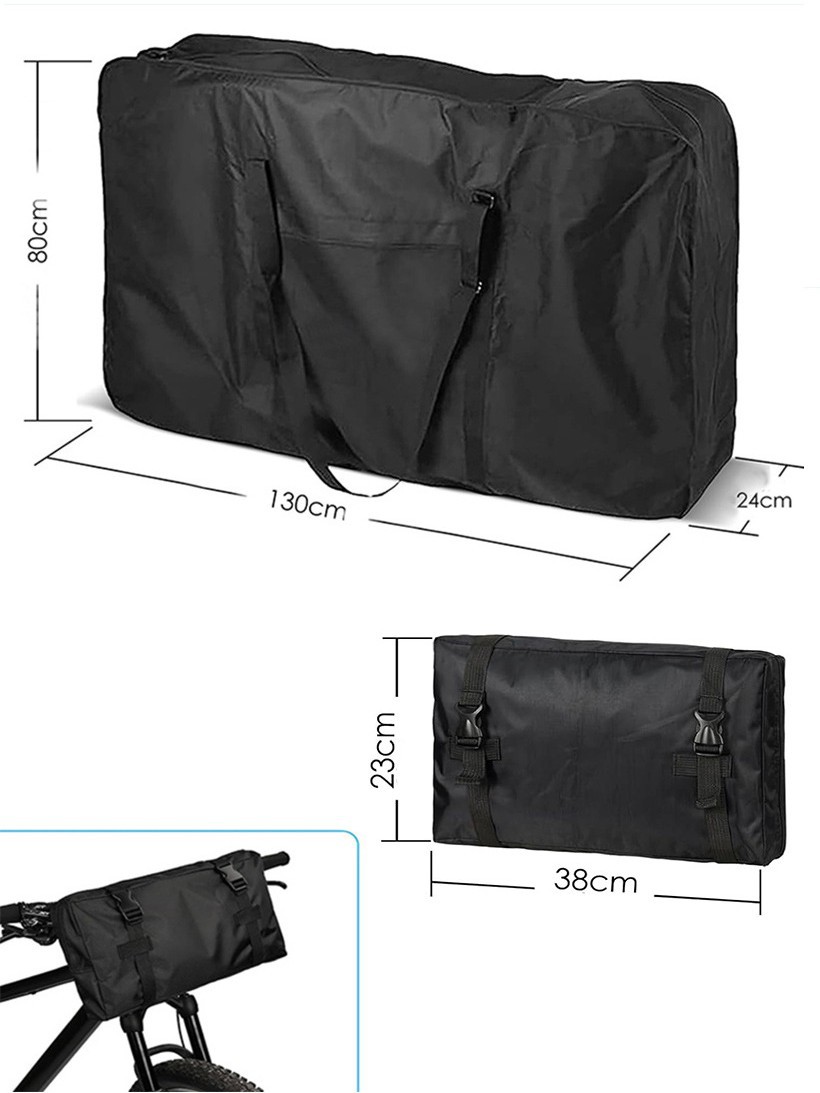 Folding Bicycle Packaging, Mountain Road Bike Packaging, Simple and Convenient, Fully Packaged Bike Storage Bag