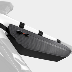 Bicycle Bag Highway Front Beam Waterproof Zipper Closure Fashion Style Multifunctional Large Capacity Upper Lower Pipe Inner Bag