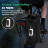 Lightweight Weather-Resistant Bike Pannier Bag with Shoulder Strap for Cycling Commuting Travel