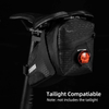 Expandable Large Capacity Waterproof Bike Pannier Bag with Reflective Stripe for Commuting Touring Grocery