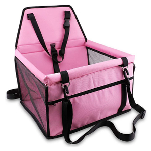 Factory Direct Portable Breathable Pet Car Seat for Travel with Clip on Leash(EPZ-332)