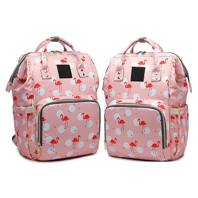 Large Capacity Multi-Function Travel Nappy Backpack Baby Girl Diaper Bag(EPZ-060)