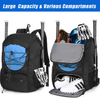 Hot Sell Lightweight Softball Bat Bag with Shoes Compartment for Youth Adult(EPZ-381)
