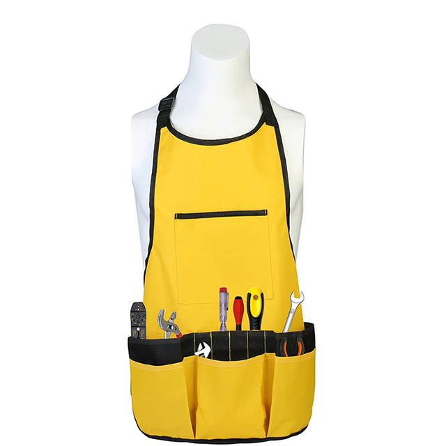 Factory Direct Waterproof Heavy Duty Gardening Apron with Pockets for Men Women(EPZ-209)