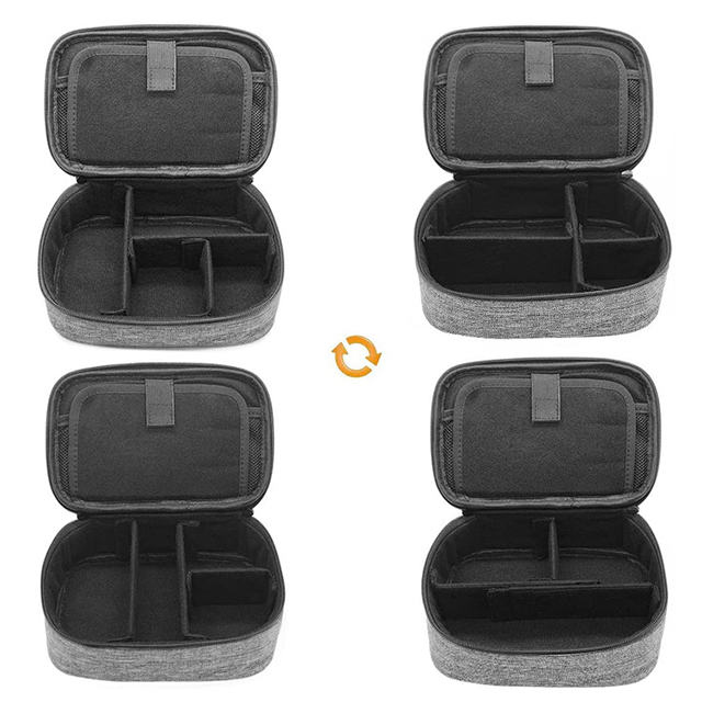 Factory Direct Universal Small Electronic Accessories Cord Travel Organizer(EPZ-217)