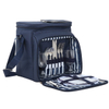 New Stylish Cooler Compartment Detachable Bottle Wine Holder Thermo Bag Picnic(EPZ-198)