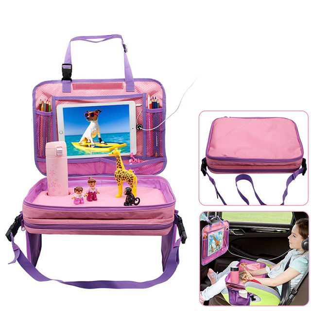 New Designer Detachable Toddler Lap Table Activity Kids Car Seat Travel Tray(EPZ-264)
