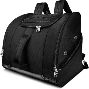 50L Large Capacity Ski Bag with Waterproof Exterior & Bottom for Travel