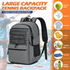 Well Designed Versatile Tennis Racket Bags Holds 2 Rackets with Insulated Pocket Ventilated Shoe Compartment