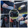 Water Resistant Extra Large Fit 7 3700 Tackle Boxes Fishing Box Bags With EVA Top Cover