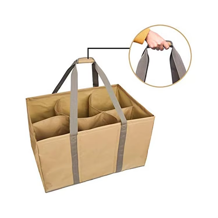 Large Capacity 600D Oxford 6 Slot Duck Decoy Hunting Bag Hunt Storage Bag With Padded