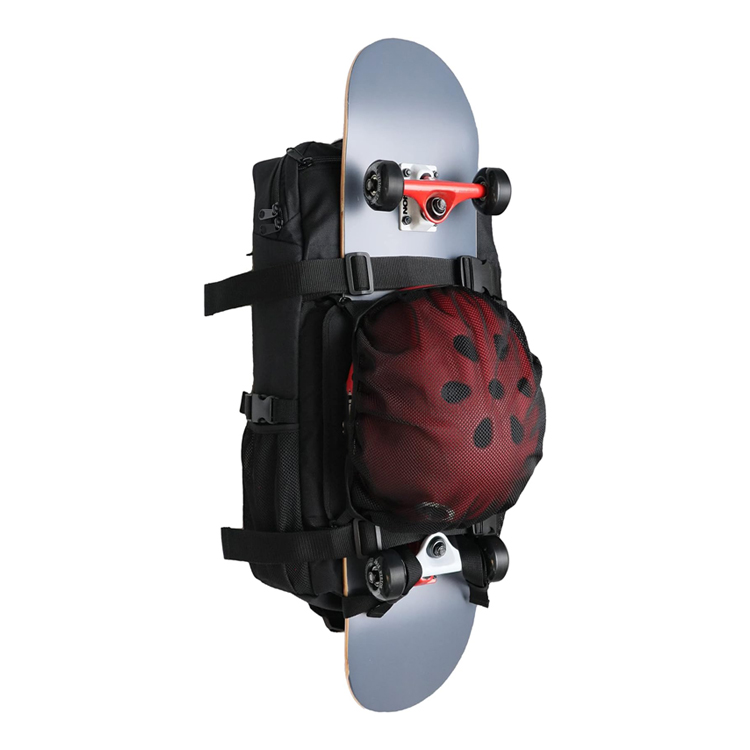 New Design Durable Sling Strap Longboard Skateboard Backpack Bag Carrier with Laptop Holder