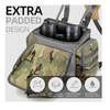 Adjustable Durable Camouflage Hunting Chest Bag Binocular Harness With Rain Cover
