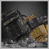 Functional Scratch-proof Fishing Tackle Bag with Trays Fishing Fanny Pack with Rod Holder