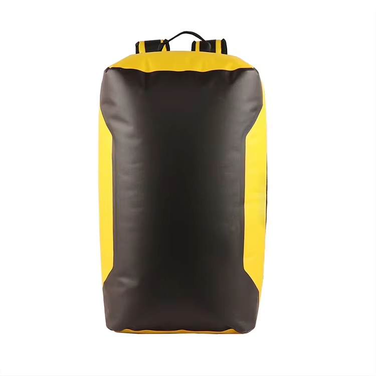 65L Portable Tarpaulin Durable Waterproof Duffle Bag For Kayaking Boating Swimming
