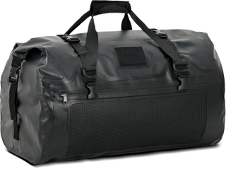 Motorcycle 500D PVC Tail Luggage Bag Saddle Dry Luggage Outdoor Accessories, Carbon Fiber, Waterproof Luggage Bag