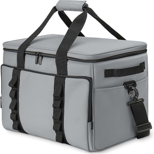 Insulated Cooler Bag, Large-Capacity Cooler Bag, Portable Handheld Cooler Tote for Outdoor Picnics - Waterproof