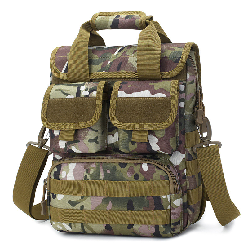 Tactical Handbag Outdoor Multifunctional Storage Bag Camouflage Crossbody Bag Toolkit
