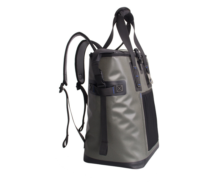 TPU Cooler Backpack Outdoor Waterproof Insulated Bag with Portable Cooler