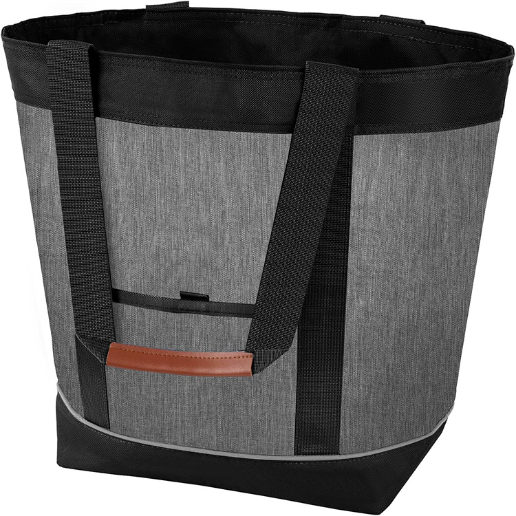 Large Leakproof Collapsible Insulated Lunch Bag with Shoulder Strap for Work Office Picnic Travel Outdoor Daily Meal Prep