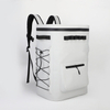 TPU Cooler Backpack with Zipper Closure Outdoor Waterproof Insulated Backpack Portable Adjustable Shoulder Straps
