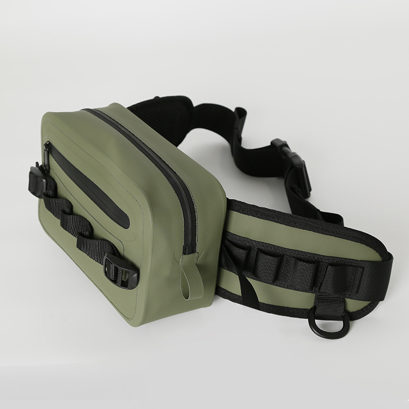 Waterproof Fishing Lure Waist Bag Large-Capacity Cross-Border Custom Waist Bag for Outdoor Fishing, Hiking, Multi-Functional