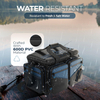 Salt Water Resistant Waterproof Material Fishing Tackle Bag with Shoulder Strap Large Capacity for Outdoor