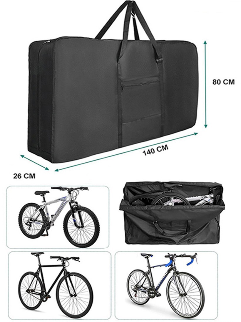 Folding Bicycle Packaging, Mountain Road Bike Packaging, Simple and Convenient, Fully Packaged Bike Storage Bag