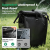 Lightweight Weather-Resistant Bike Pannier Bag with Shoulder Strap for Cycling Commuting Travel