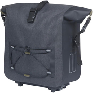 Large Weatherproof Bike Rack Bag with Storm Cover for Commuting Touring