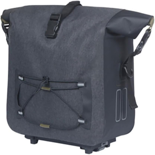 Large Weatherproof Bike Rack Bag with Storm Cover for Commuting Touring